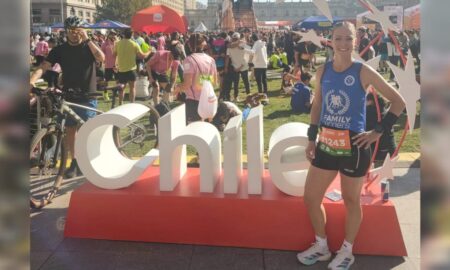Regiane Frasson supera marca pessoal na Maratona de Santiago