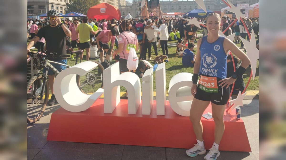 Regiane Frasson supera marca pessoal na Maratona de Santiago