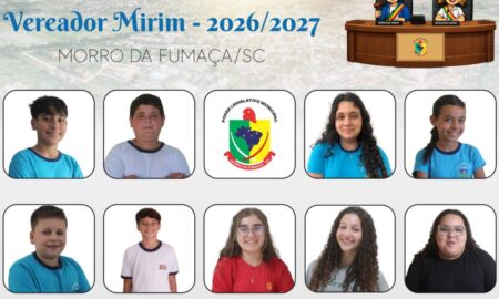 Após votação nas escolas, Morro da Fumaça conhece vereadores mirins eleitos
