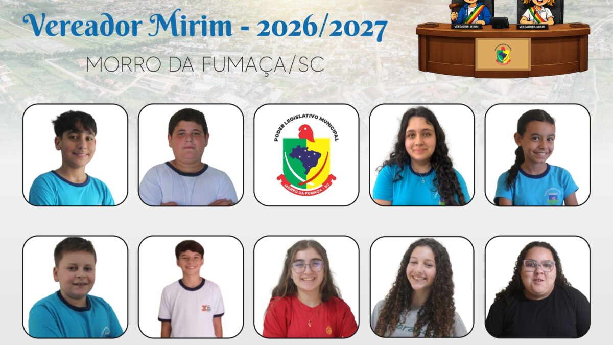 Após votação nas escolas, Morro da Fumaça conhece vereadores mirins eleitos