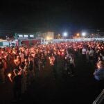 Fiéis acompanham Via Sacra e Procissão do Senhor Morto em Morro da Fumaça