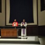 Fiéis acompanham Via Sacra e Procissão do Senhor Morto em Morro da Fumaça