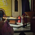 Fiéis acompanham Via Sacra e Procissão do Senhor Morto em Morro da Fumaça