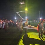 Fiéis acompanham Via Sacra e Procissão do Senhor Morto em Morro da Fumaça