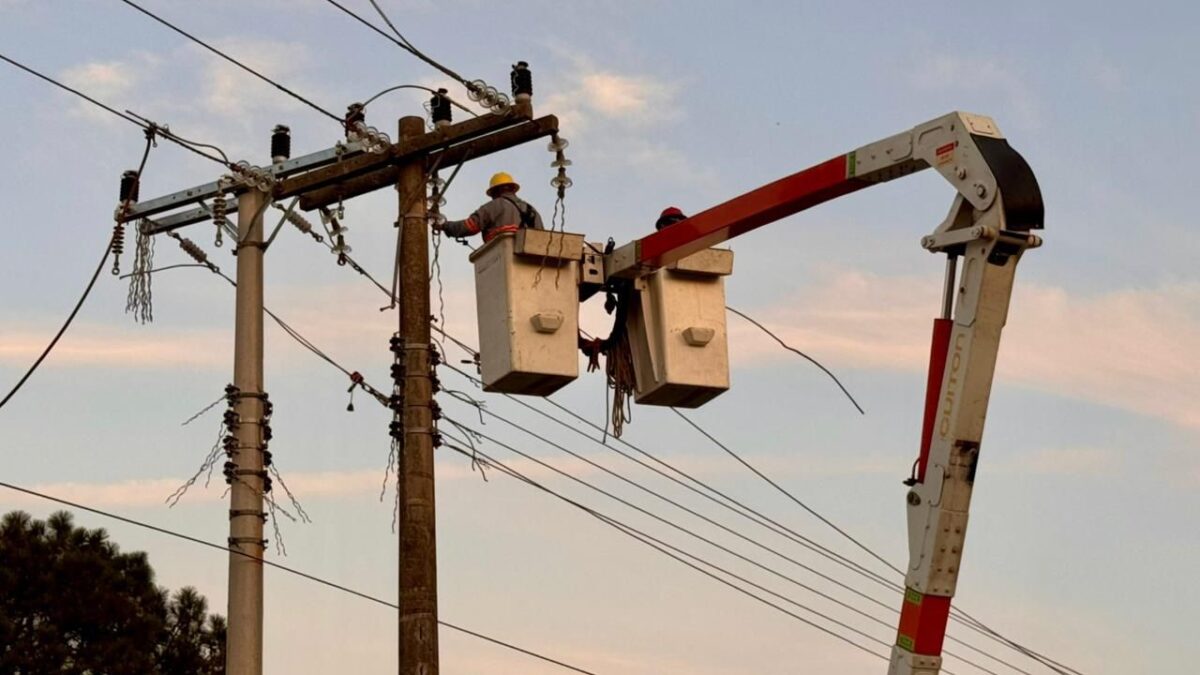 Desligamento programado marca avanço de obra em Estação Cocal