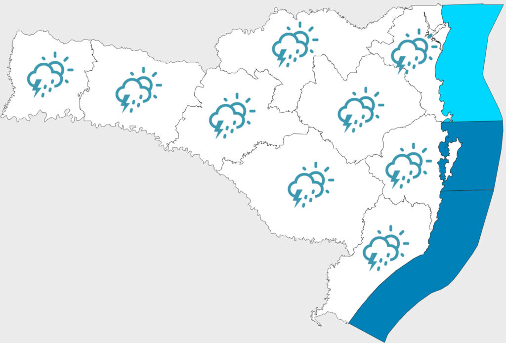 Confira a previsão do tempo para este domingo (5)