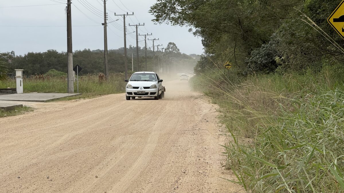 Avenida Tranquilo Pellegrin receberá pavimentação asfáltica em Morro da Fumaça