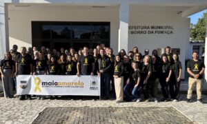 Campanha Maio Amarelo é lançada em Morro da Fumaça com ações de conscientização