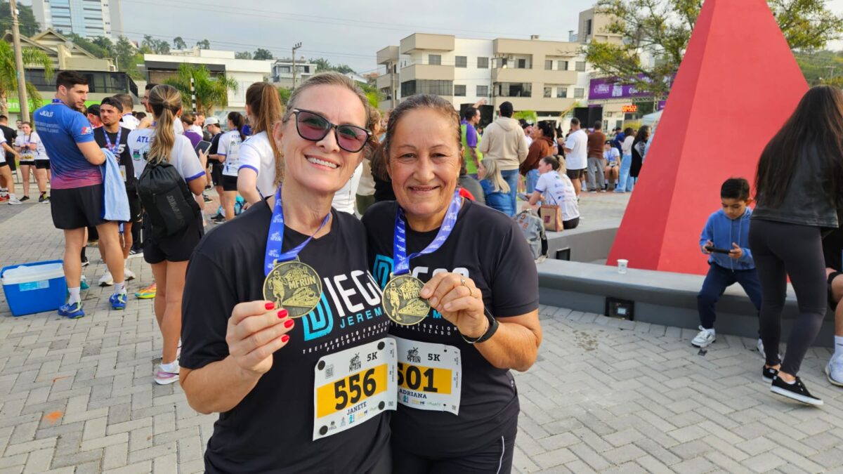 Amigas de Morro da Fumaça inspiram mulheres 60+ a adotarem a corrida e uma vida mais ativa