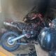 Incêndio atinge edícula em Morro da Fumaça após tentativa de ligar motocicleta