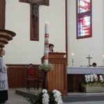 Missa com as crianças reuniu famílias e homenagem a Nossa Senhora na Igreja Matriz São Roque