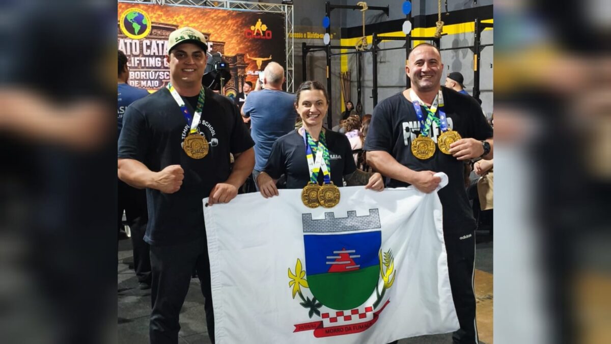 Atletas fumacenses conquistam títulos e vagas para o Brasileiro de Powerlifting