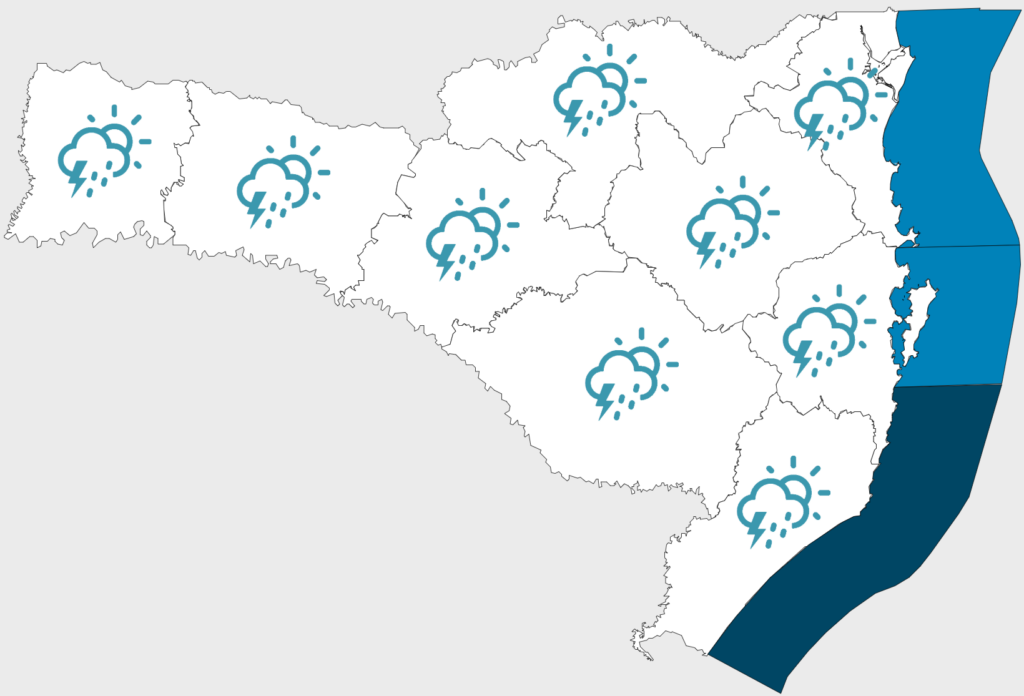 Confira a previsão do tempo para este sábado (2)