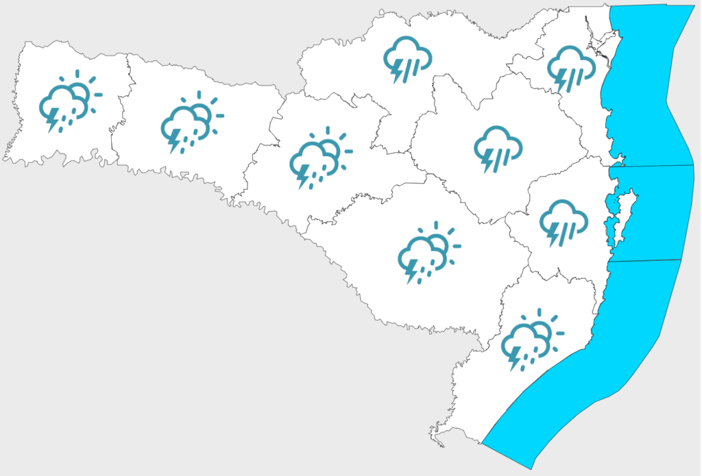 Confira a previsão do tempo para este sábado (9)
