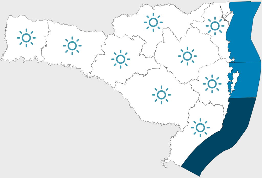 Confira a previsão do tempo para esta segunda-feira (11)