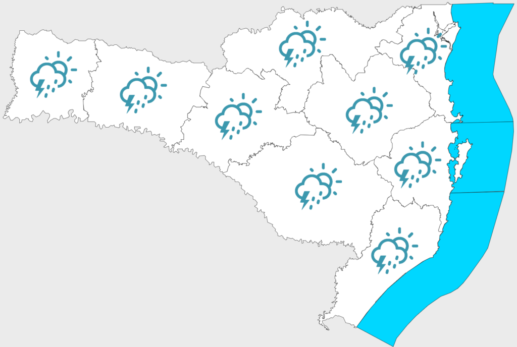 Confira a previsão do tempo para esta terça-feira (26)