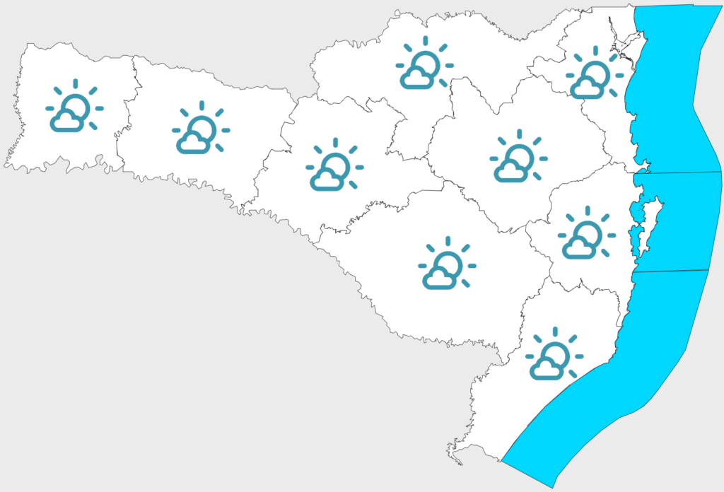Confira a previsão do tempo para esta terça-feira (5)