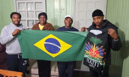 Brasil x Haiti: O jogo que divide corações de uma família em Morro da Fumaça