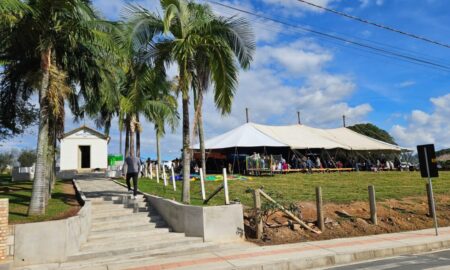 Missa no Capitel de Santo Antônio reúne fiéis e mantém tradição em Estação Cocal
