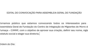Edital de Convocação - Associação do Cemitério Nossa Senhora do Carmo