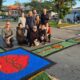 Comunidade acorda de madrugada e transforma ruas de Morro da Fumaça para Corpus Christi