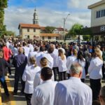 Igreja lotada e forte participação dos fiéis marcam Corpus Christi em Morro da Fumaça