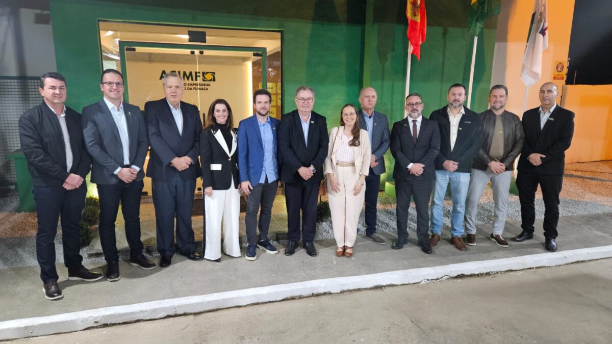 Nova sede da Acimf é inaugurada e marca nova fase do associativismo em Morro da Fumaça
