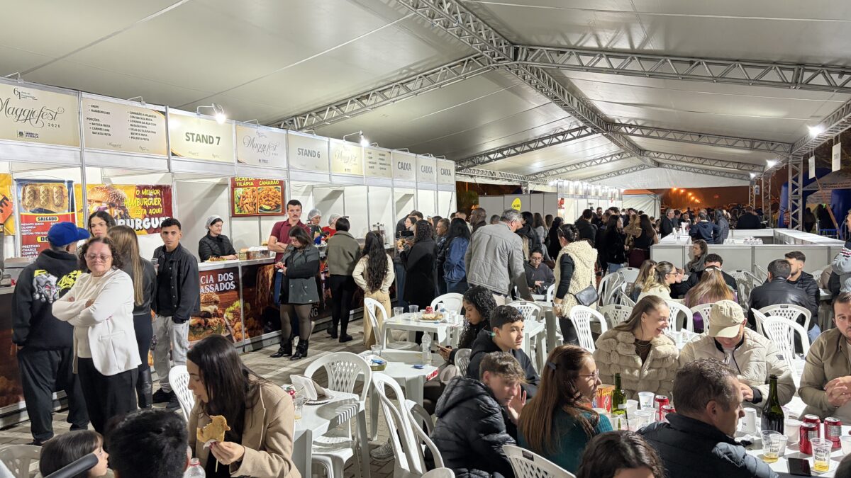 Praça de Alimentação da Maggiofest movimenta mais de R$ 419 mil e fortalece economia de Morro da Fumaça