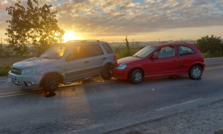 Colisão deixa criança ferida em Morro da Fumaça