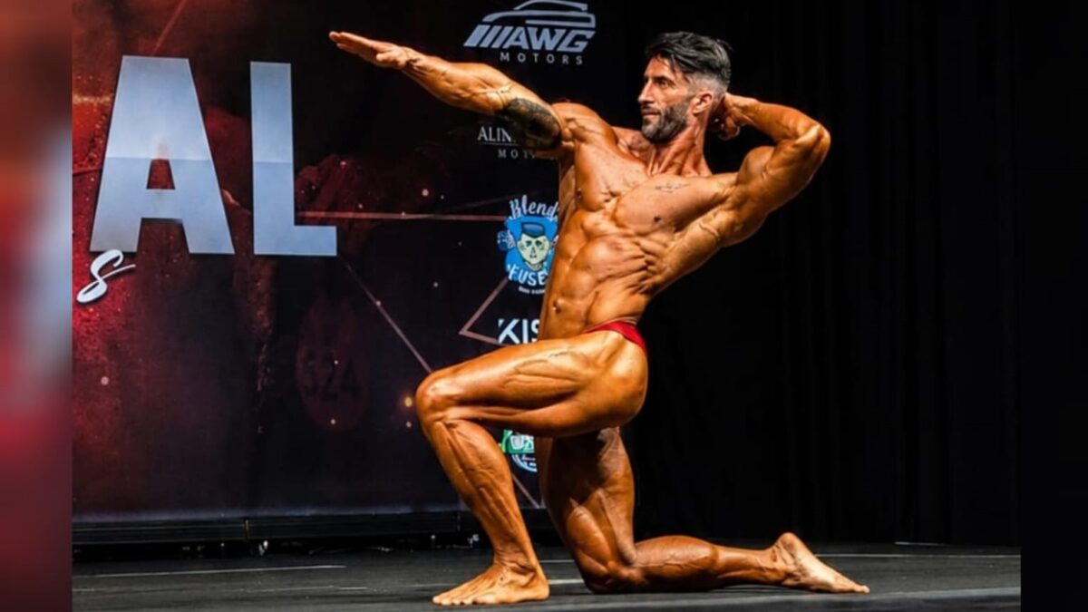 Atleta de Morro da Fumaça conquista o vice-campeonato catarinense de fisiculturismo