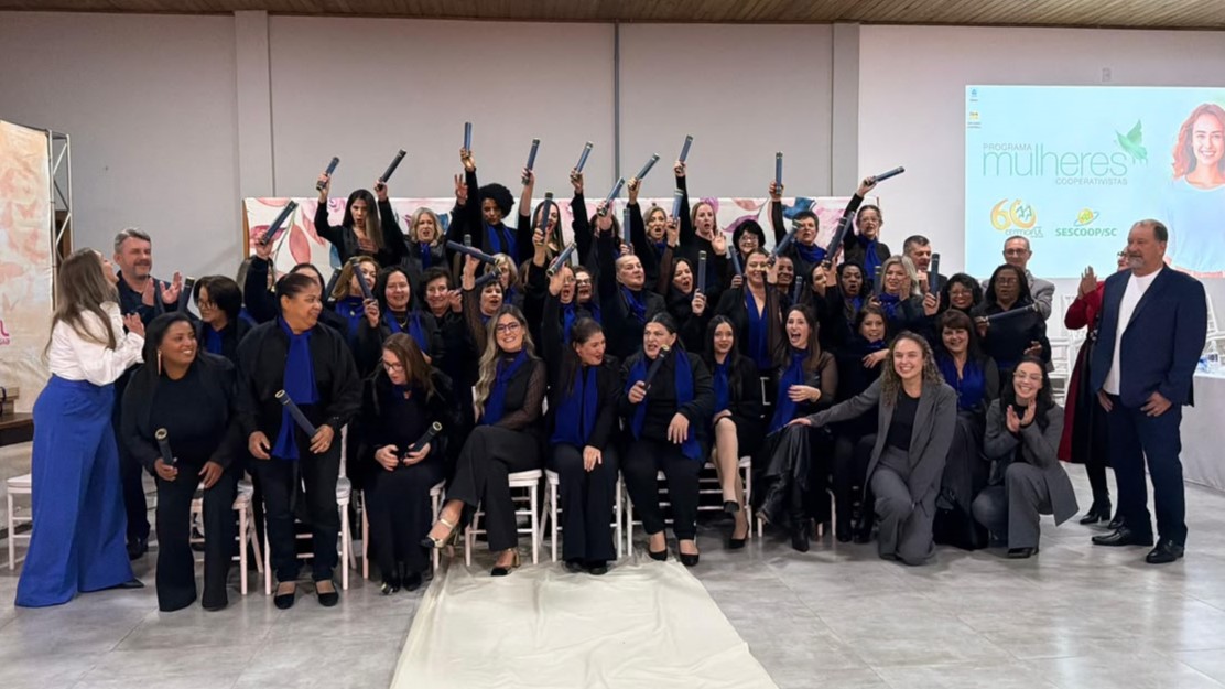 Cermoful celebra formatura da oitava turma das Mulheres Cooperativistas