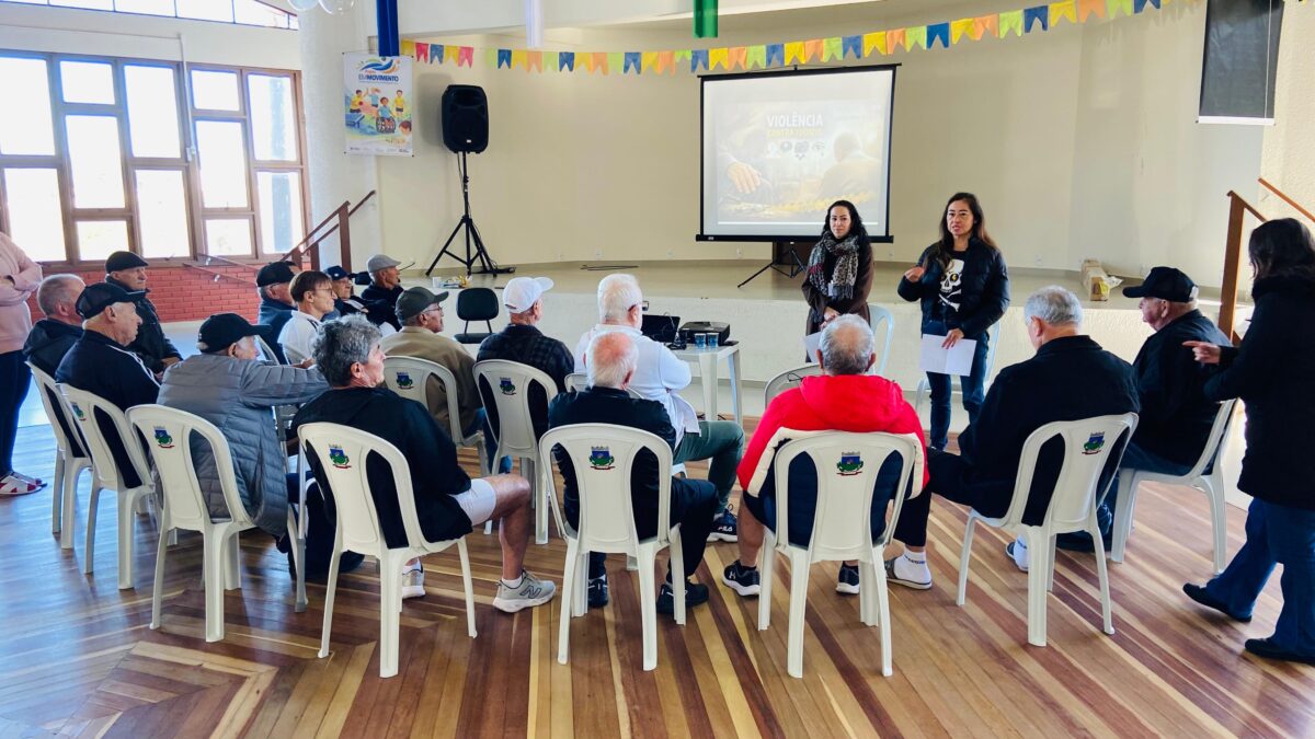 Em Movimento 60+ promove diálogo sobre o papel dos homens no enfrentamento à violência
