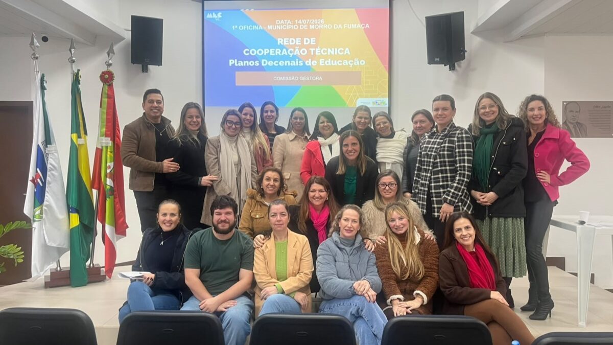Com foco na melhoria do ensino, Morro da Fumaça começa a construir o novo Plano Municipal de Educação