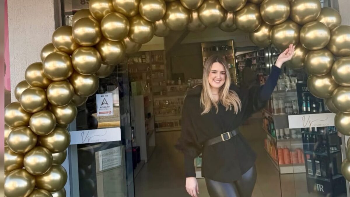 VS Cosméticos completa um ano e celebra a confiança conquistada em Morro da Fumaça