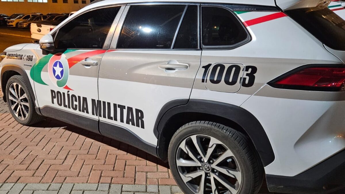 PM prende homem por violência doméstica no Bairro Maccari