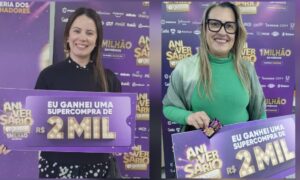 Aniversário Giassi premia primeiras clientes em Morro da Fumaça