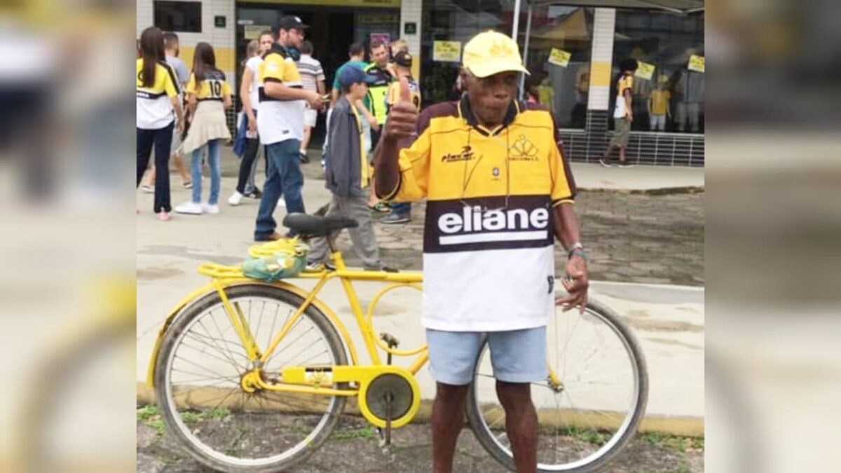 Morro da Fumaça se despede de Chimba, conhecido pelo sorriso e pelas pedaladas