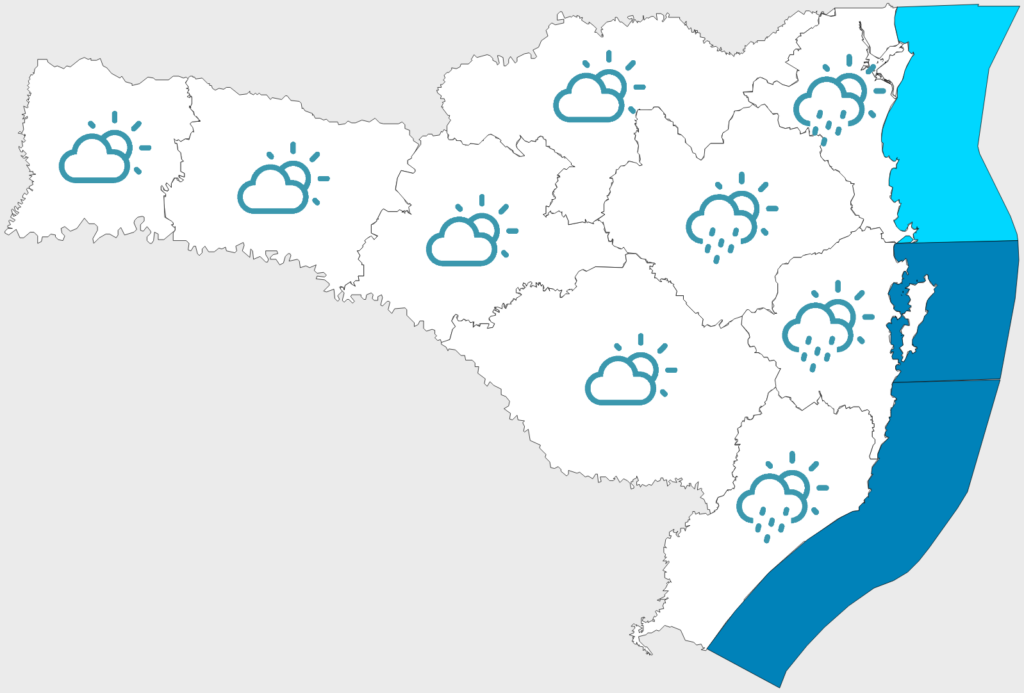 Confira a previsão do tempo para esta quinta-feira (23)