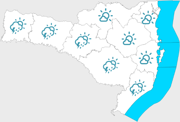 Confira a previsão do tempo para esta terça-feira (28)