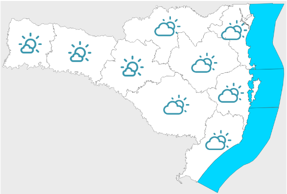 Confira a previsão do tempo para esta quinta-feira (30)