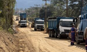 Nova ligação pavimentada entre Estação Cocal e o Centro avança com obras na Rodovia Mansueto Maccari