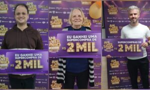 Confira os últimos ganhadores da promoção de aniversário do Giassi em Morro da Fumaça