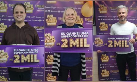 Confira os últimos ganhadores da promoção de aniversário do Giassi em Morro da Fumaça