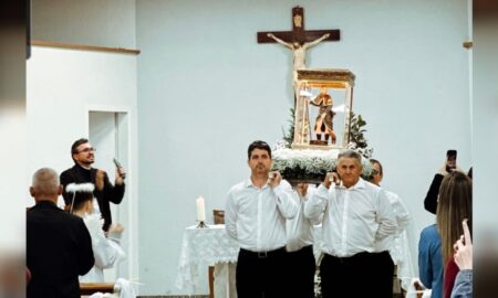 Caravana com a imagem de São Roque percorre comunidades fumacenses