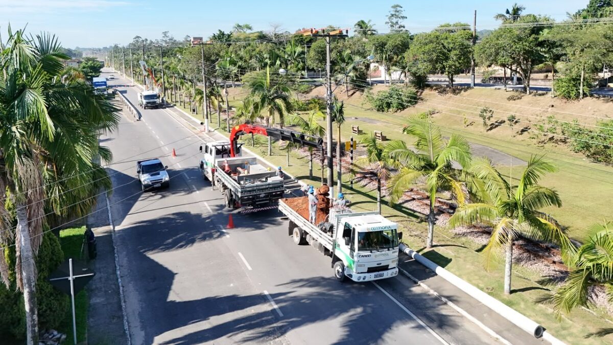 Cermoful avança com obras da nova rede em Estação Cocal