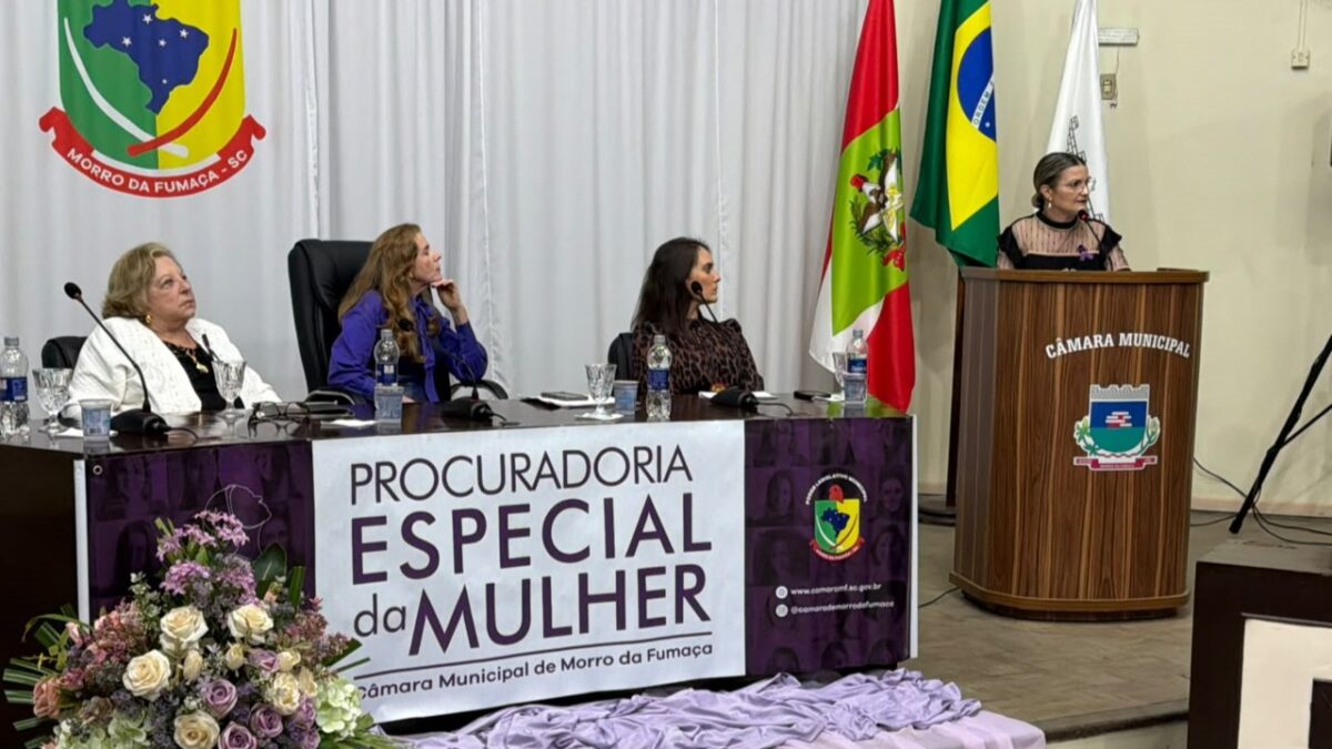 Evento fortalece rede de proteção às mulheres em Morro da Fumaça