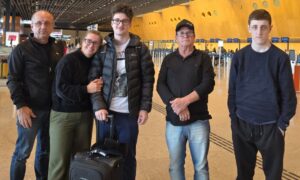 Jovem de Morro da Fumaça inicia mestrado internacional na França