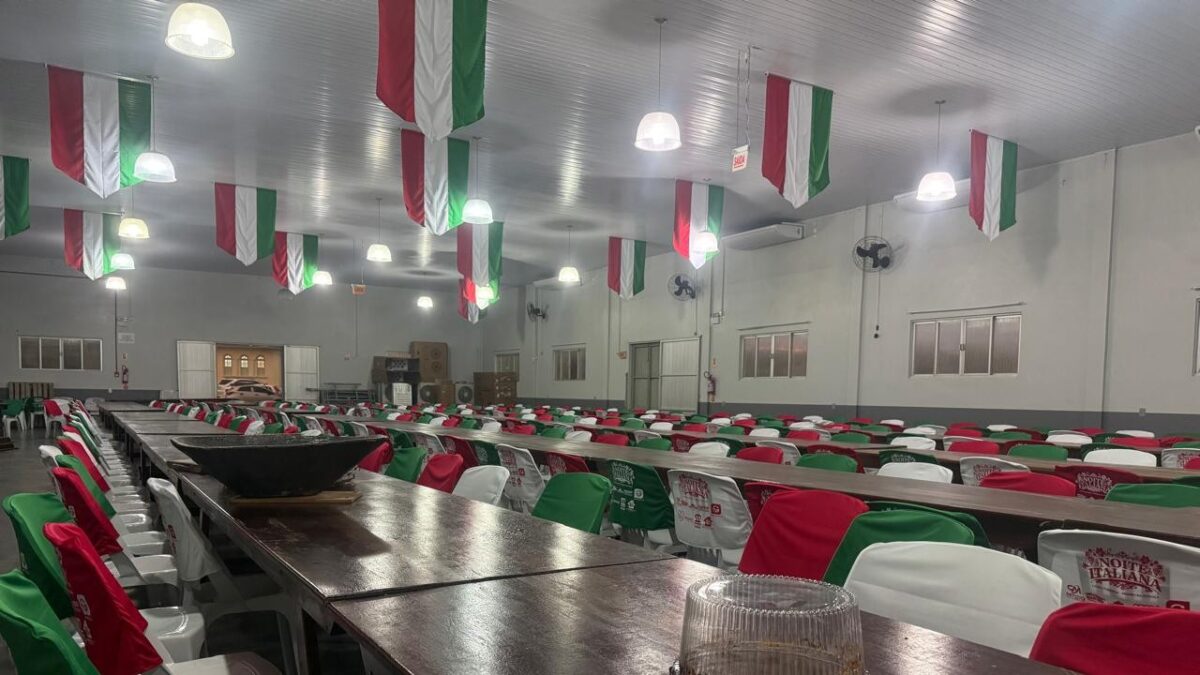 Com ingressos esgotados, 1ª Noite Italiana promete reunir gastronomia, música e tradição 2 Com ingressos esgotados, 1ª Noite Italiana promete reunir gastronomia, música e tradição