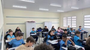 Reforma da Escola Olívio Recco entra em nova fase no bairro Maccari 