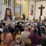 Igreja Matriz fica lotada no dia de São Roque em Morro da Fumaça